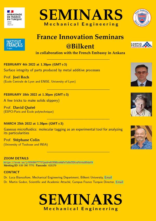 SEMINAIRES FRANCE INNOVATION